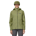 Patagonia 02. WOMENS APPAREL - WOMENS JACKETS - WOMENS JACKETS RAIN Women's Boulder Fork Rain Jacket BUGR BUCKHORN GREEN