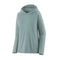 Patagonia 02. WOMENS APPAREL - WOMENS LS SHIRTS - WOMENS LS HOODY Women's Capilene Cool Daily Hoody TMBX THERMAL BLUE - LIGHT THERMAL BLUE X-DYE