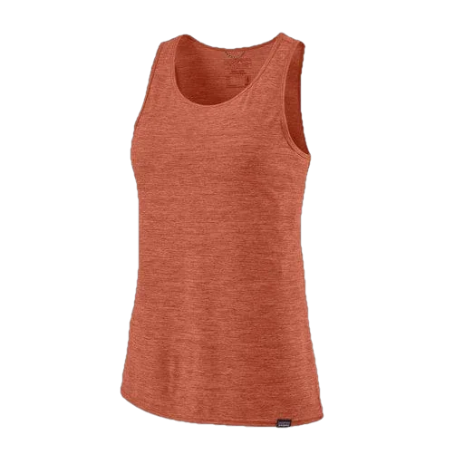 Patagonia 02. WOMENS APPAREL - WOMENS SS SHIRTS - WOMENS TANK ACTIVE Women's Capilene Cool Daily Tank QUCX QUARTZ CORAL - LIGHT QUARTZ CORAL X-DYE