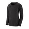 Patagonia 02. WOMENS APPAREL - WOMENS SKI - WOMENS THERMAL TOPS Women's Capilene Midweight Crew BLACK