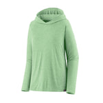 Patagonia 02. WOMENS APPAREL - WOMENS LS SHIRTS - WOMENS LS HOODY Women's Capilene® Cool Daily Hoody RNGX RINSED GREEN - DARK RINSED GREEN X-DYE