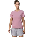 Patagonia 02. WOMENS APPAREL - WOMENS SS SHIRTS - WOMENS SS ACTIVE Women's Capilene® Cool Daily Shirt MILX MILKWEED MAUVE - LIGHT MILKWEED MAUVE X-DYE