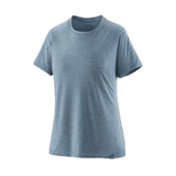 Patagonia 02. WOMENS APPAREL - WOMENS SS SHIRTS - WOMENS SS ACTIVE Women's Capilene® Cool Daily Shirt SBGX STEAM BLUE - LIGHT PLUME GREY X-DYE