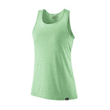 Patagonia 02. WOMENS APPAREL - WOMENS SS SHIRTS - WOMENS TANK ACTIVE Women's Capilene® Cool Daily Tank RNGX RINSED GREEN - DARK RINSED GREEN X-DYE