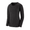 Patagonia 02. WOMENS APPAREL - WOMENS SKI - WOMENS THERMAL TOPS Women's Capilene® Midweight Crew BLK BLACK XXS