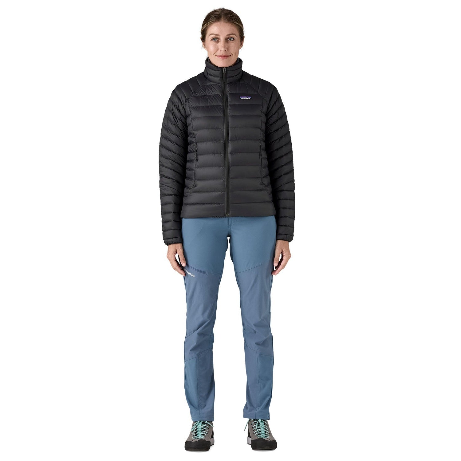 Patagonia 02. WOMENS APPAREL - WOMENS JACKETS - WOMENS JACKETS INSULATED Women's Down Sweater™ Jacket BLK BLACK