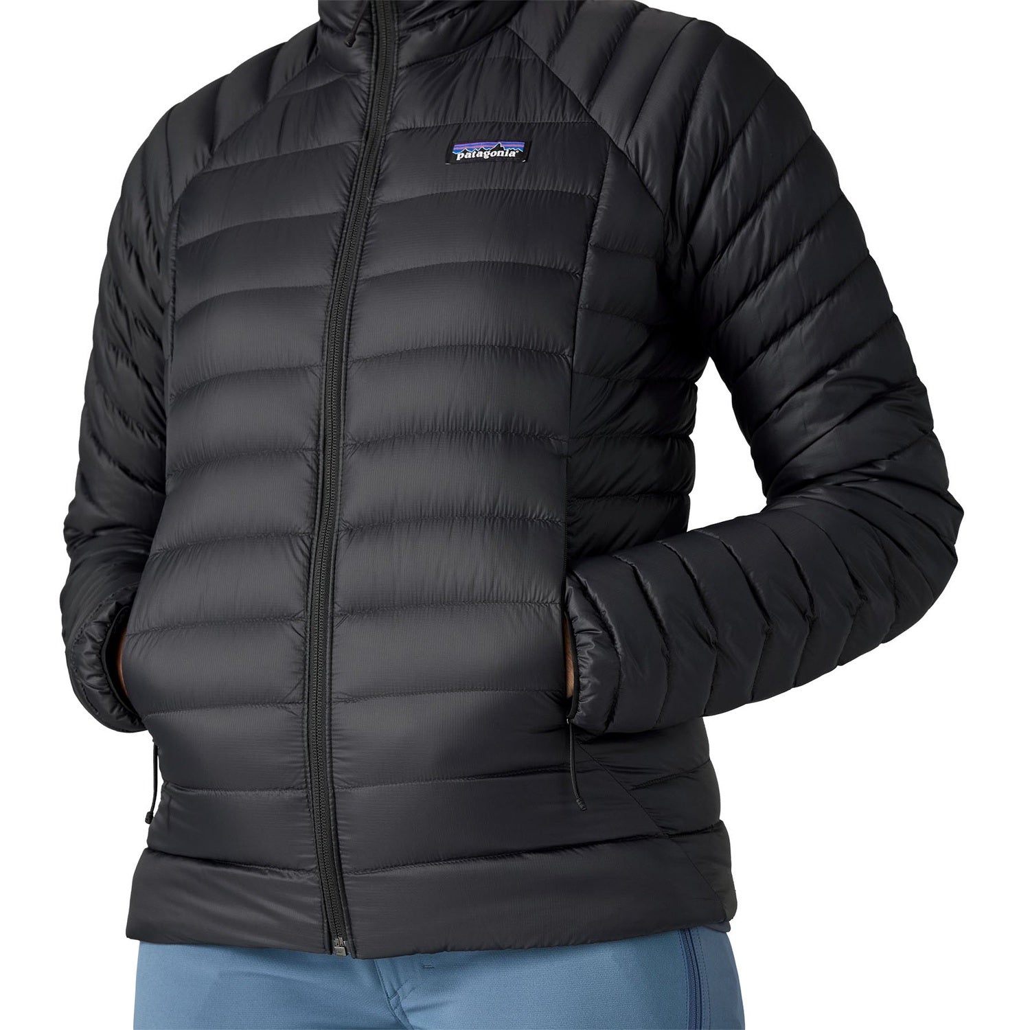 Patagonia 02. WOMENS APPAREL - WOMENS JACKETS - WOMENS JACKETS INSULATED Women's Down Sweater™ Jacket BLK BLACK