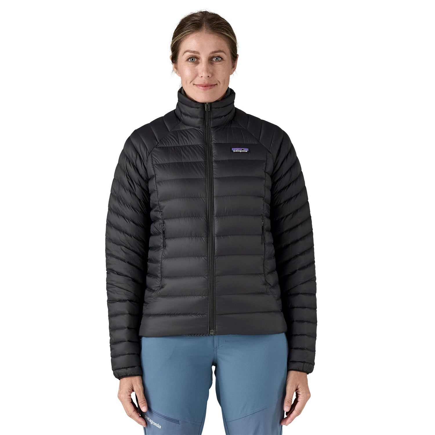 Patagonia 02. WOMENS APPAREL - WOMENS JACKETS - WOMENS JACKETS INSULATED Women's Down Sweater™ Jacket BLK BLACK