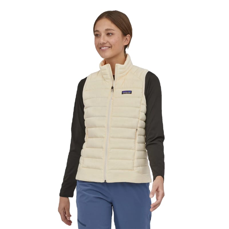 Patagonia 02. WOMENS APPAREL - WOMENS VEST - WOMENS VEST INSULATED Women's Down Sweater Vest WLWT WOOL WHITE