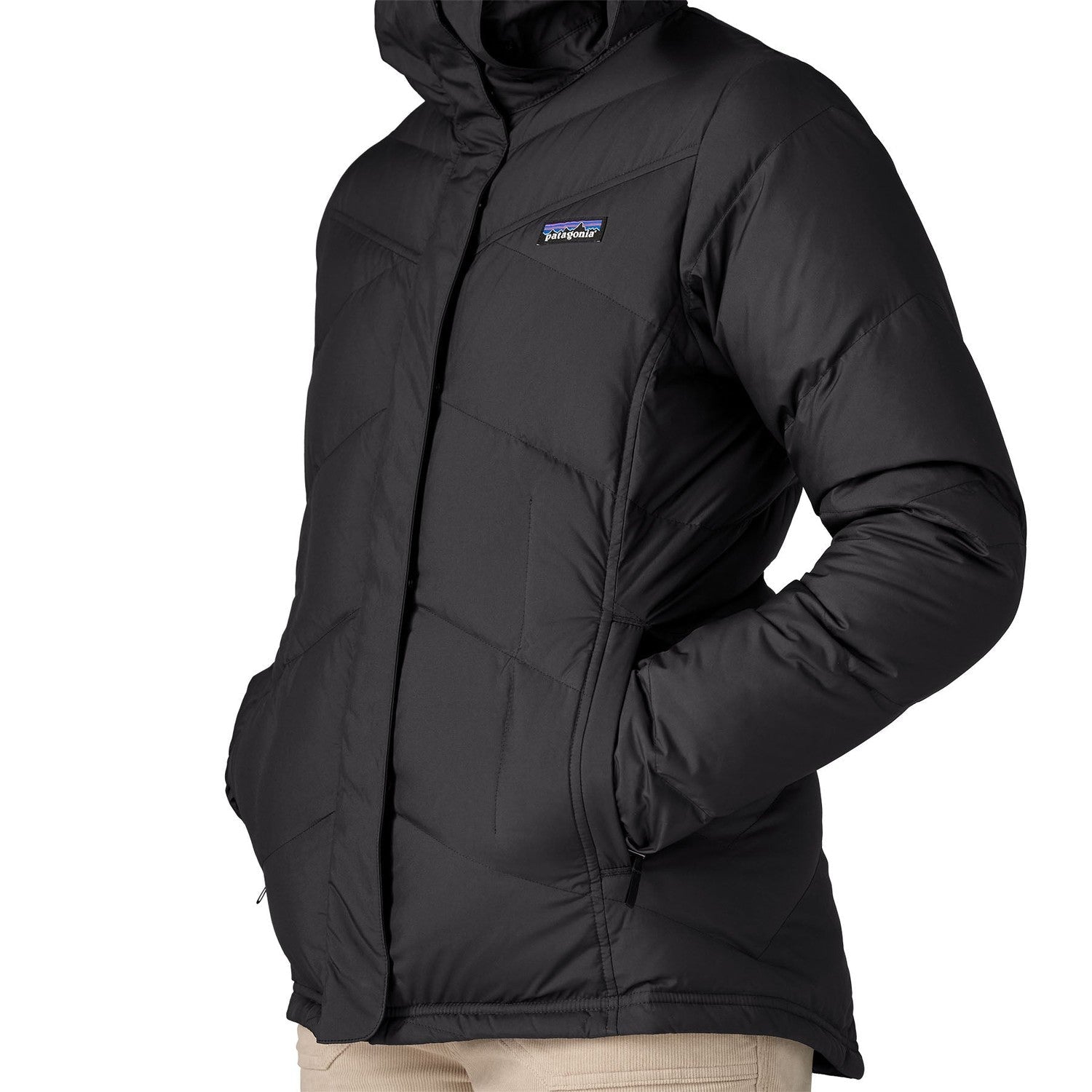 Patagonia 02. WOMENS APPAREL - WOMENS JACKETS - WOMENS JACKETS INSULATED Women's Down With It Jacket BLK BLACK