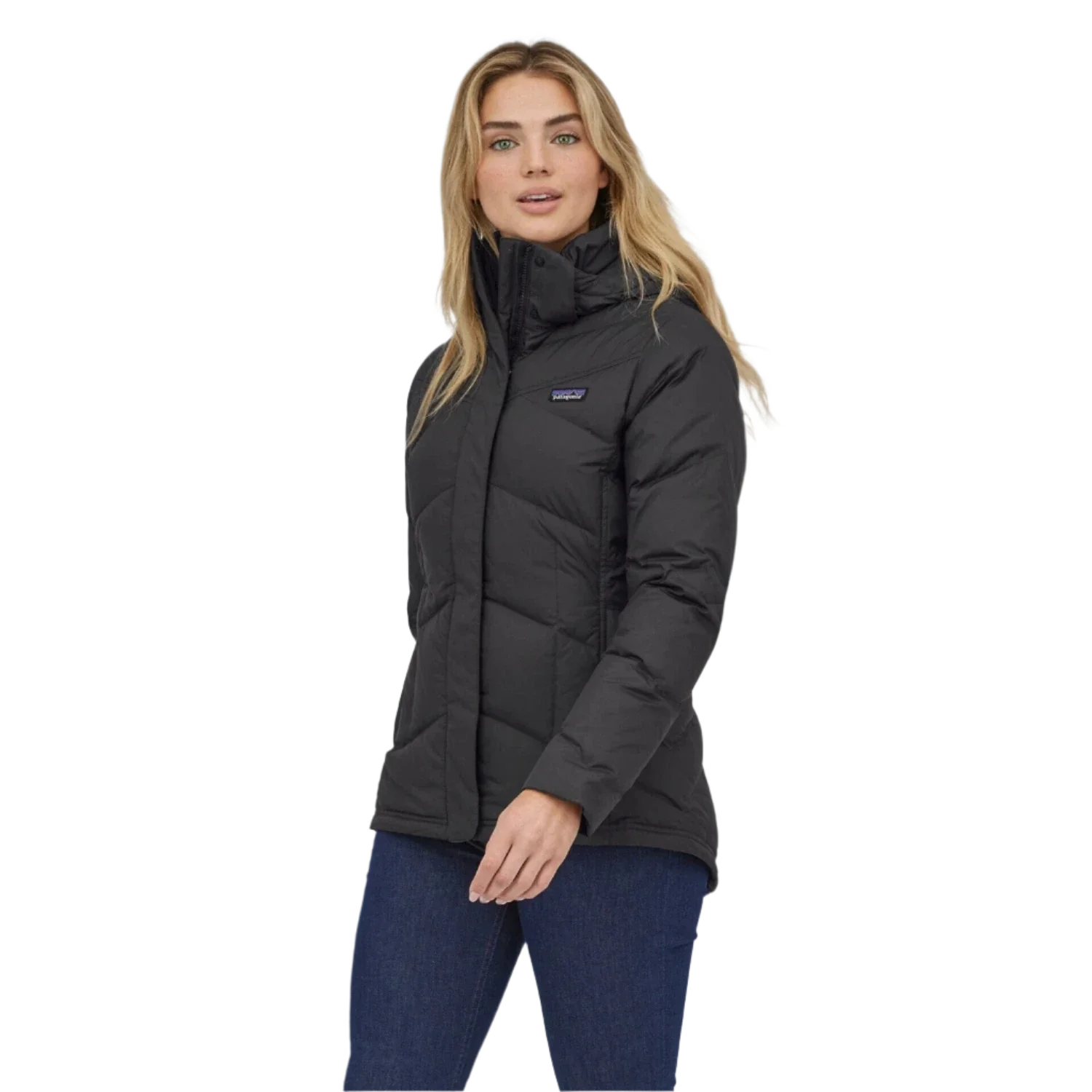 Patagonia 02. WOMENS APPAREL - WOMENS JACKETS - WOMENS JACKETS INSULATED Women's Down With It Jacket BLK BLACK