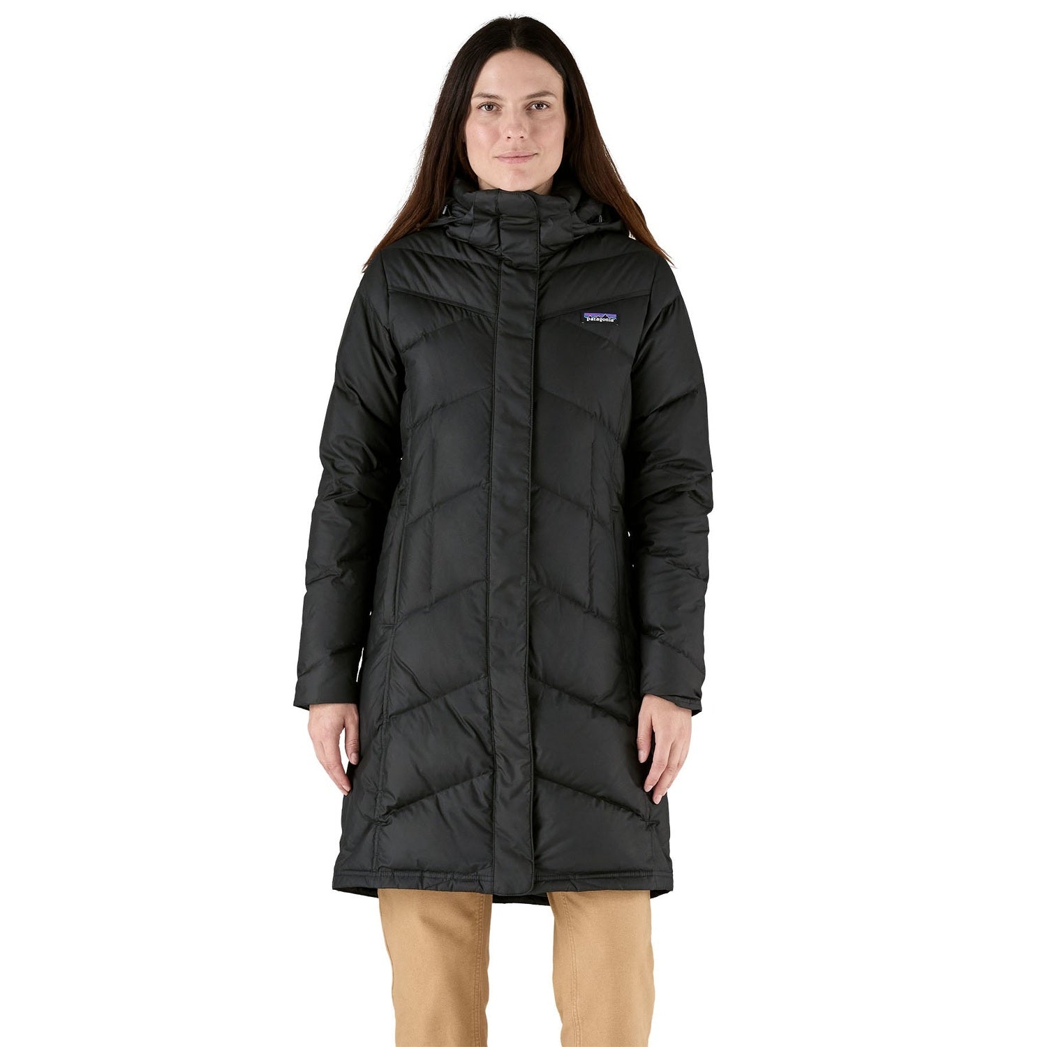 Patagonia 02. WOMENS APPAREL - WOMENS JACKETS - WOMENS JACKETS INSULATED Women's Down With It Parka BLK BLACK
