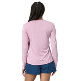 Patagonia 02. WOMENS APPAREL - WOMENS LS SHIRTS - WOMENS LS ACTIVE Women's Long Sleeve Capilene® Cool Daily Shirt MILX MILKWEED MAUVE - LIGHT MILKWEED MAUVE X-DYE