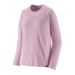 Patagonia 02. WOMENS APPAREL - WOMENS LS SHIRTS - WOMENS LS ACTIVE Women's Long Sleeve Capilene® Cool Daily Shirt MILX MILKWEED MAUVE - LIGHT MILKWEED MAUVE X-DYE
