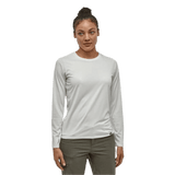 Patagonia 02. WOMENS APPAREL - WOMENS LS SHIRTS - WOMENS LS ACTIVE Women's Long Sleeve Capilene® Cool Daily Shirt WHI WHITE