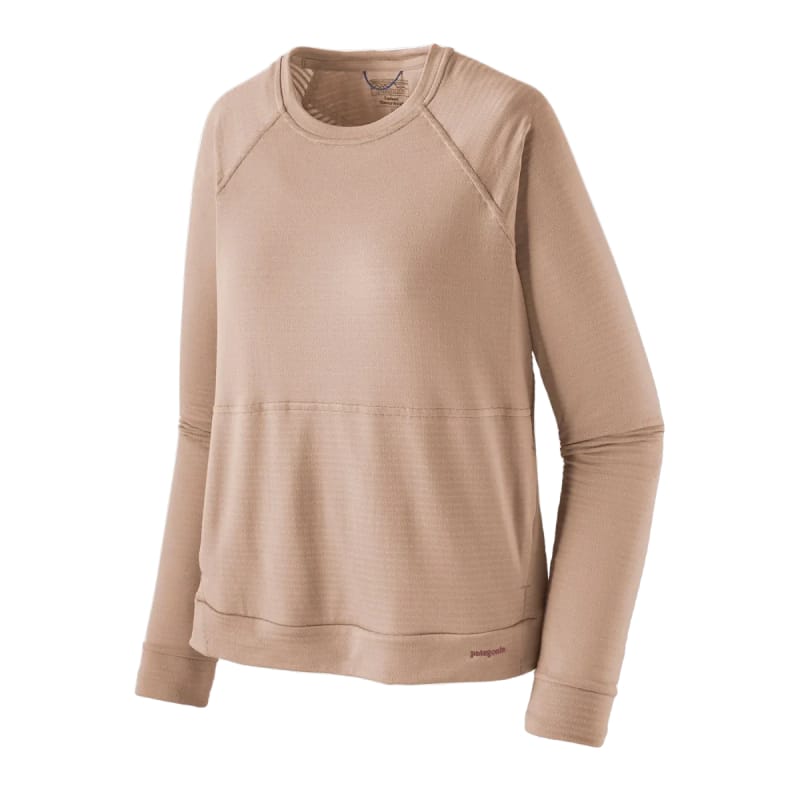 Patagonia 08. W. THERMAL - W. THERMAL SHIRT Women's Long-Sleeved Capilene Thermal Crew COZP COZY PEACH
