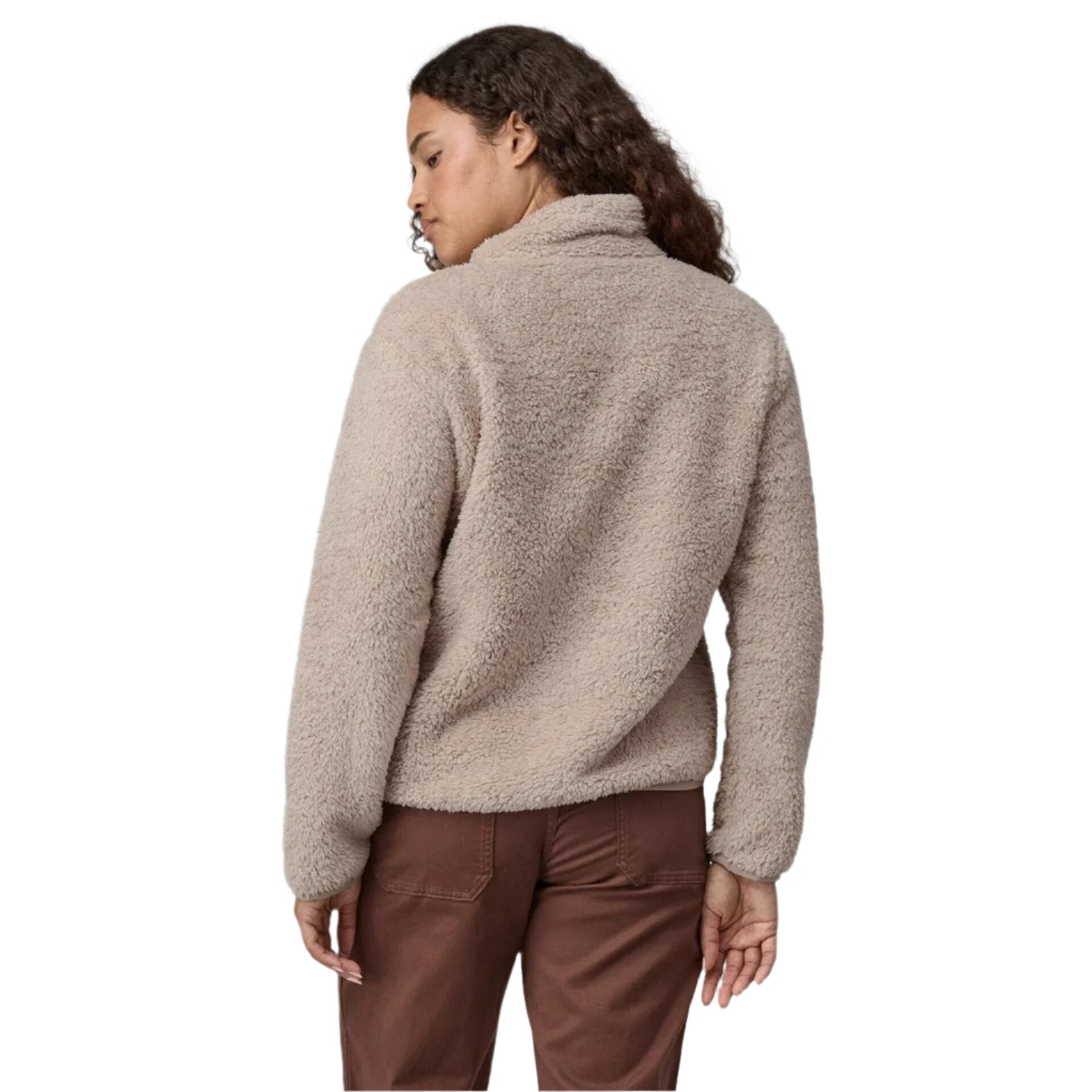 Patagonia 02. WOMENS APPAREL - WOMENS HOODIES|SWEATERS - WOMENS PO Q ZIP Women's Los Gatos 1/4 Zip STPE SHROOM TAUPE