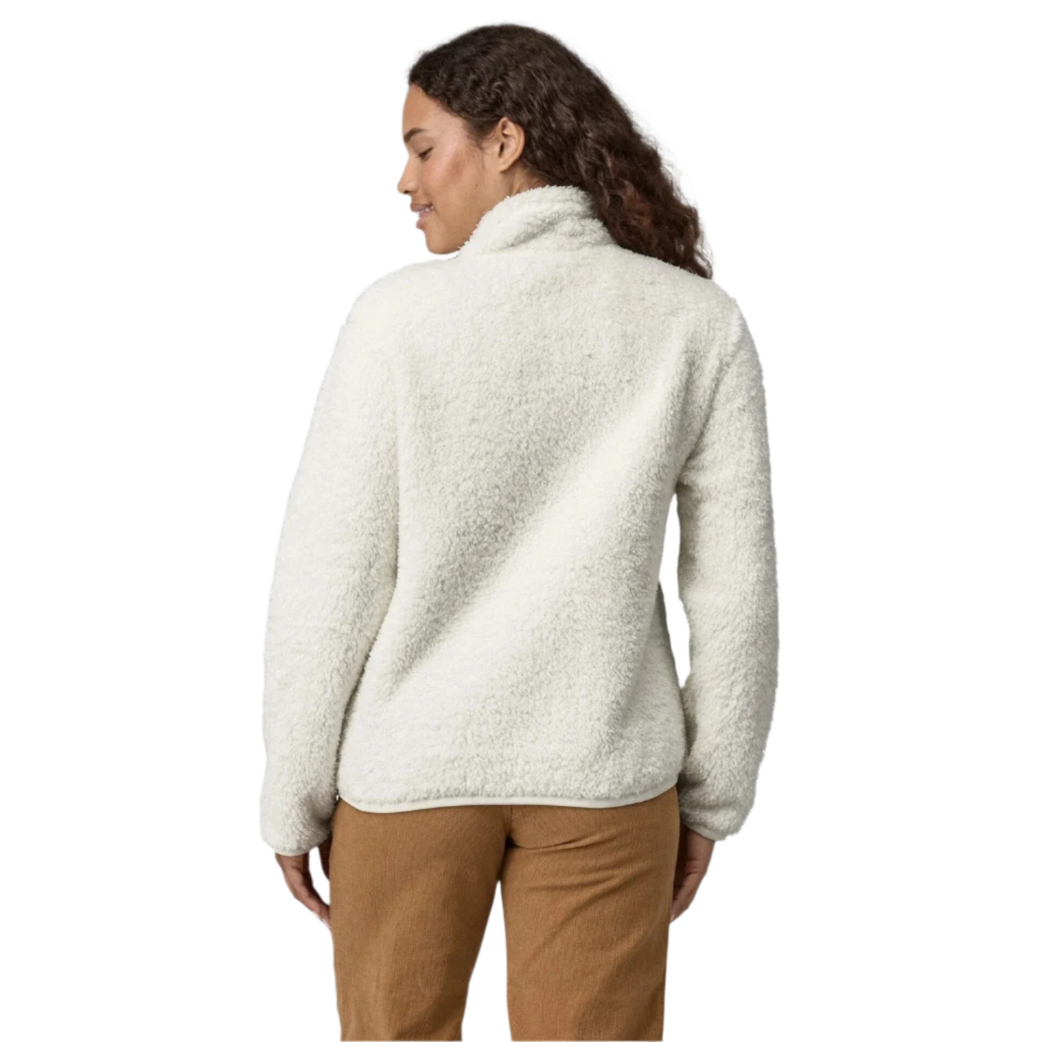 Patagonia 02. WOMENS APPAREL - WOMENS HOODIES|SWEATERS - WOMENS PO Q ZIP Women's Los Gatos 1/4 Zip BCW BIRCH WHITE