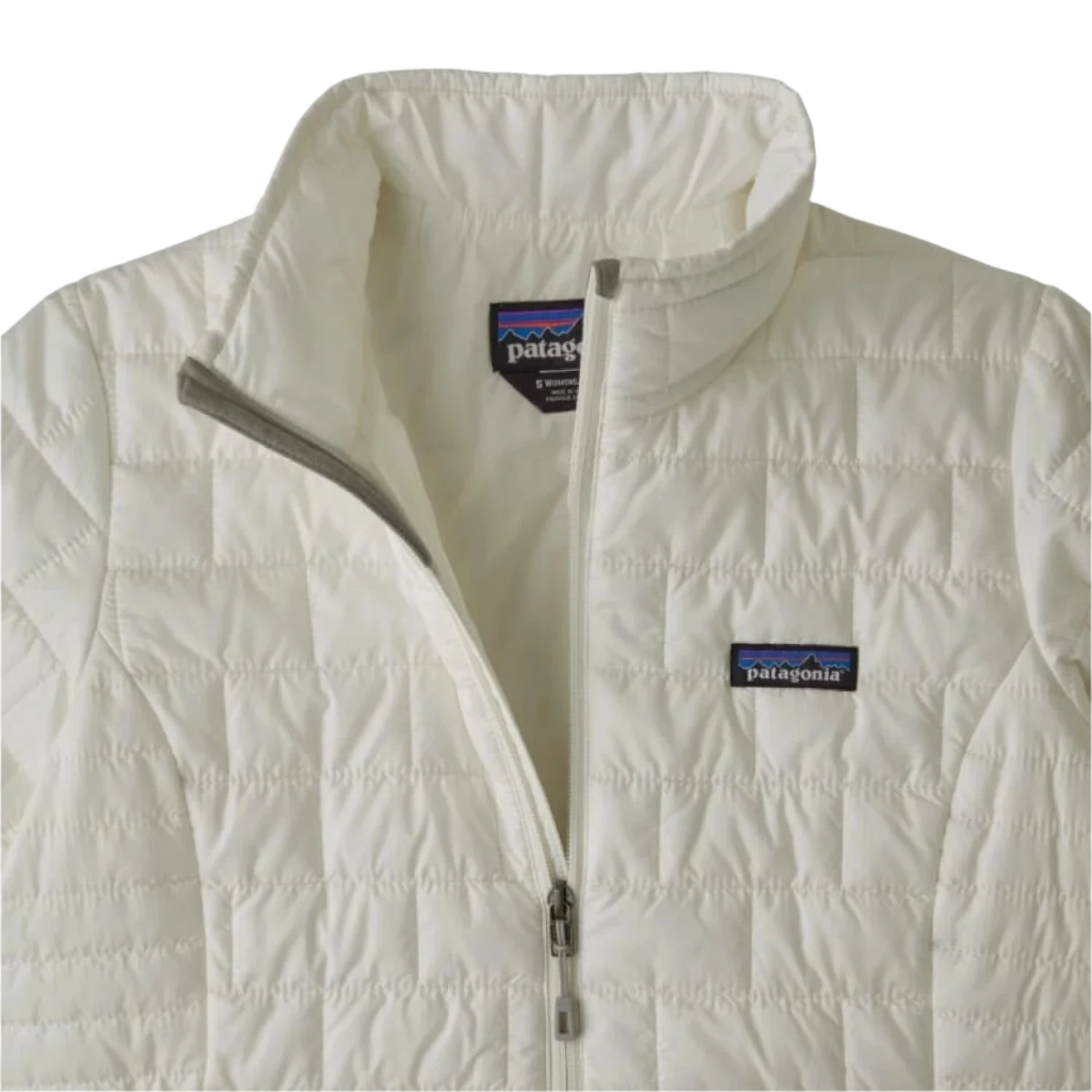 Patagonia 02. WOMENS APPAREL - WOMENS JACKETS - WOMENS JACKETS INSULATED Women's Nano Puff Jacket SBDY SEABIRD GREY