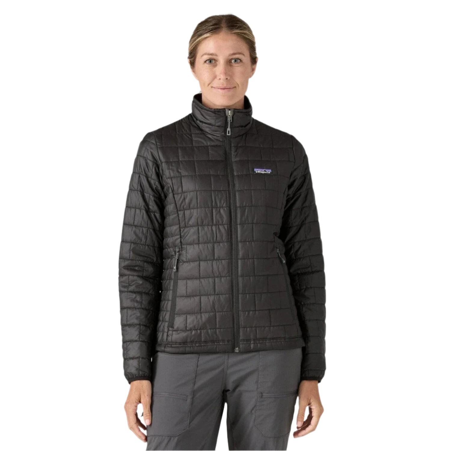 Patagonia 02. WOMENS APPAREL - WOMENS JACKETS - WOMENS JACKETS INSULATED Women's Nano Puff Jacket BLK BLACK