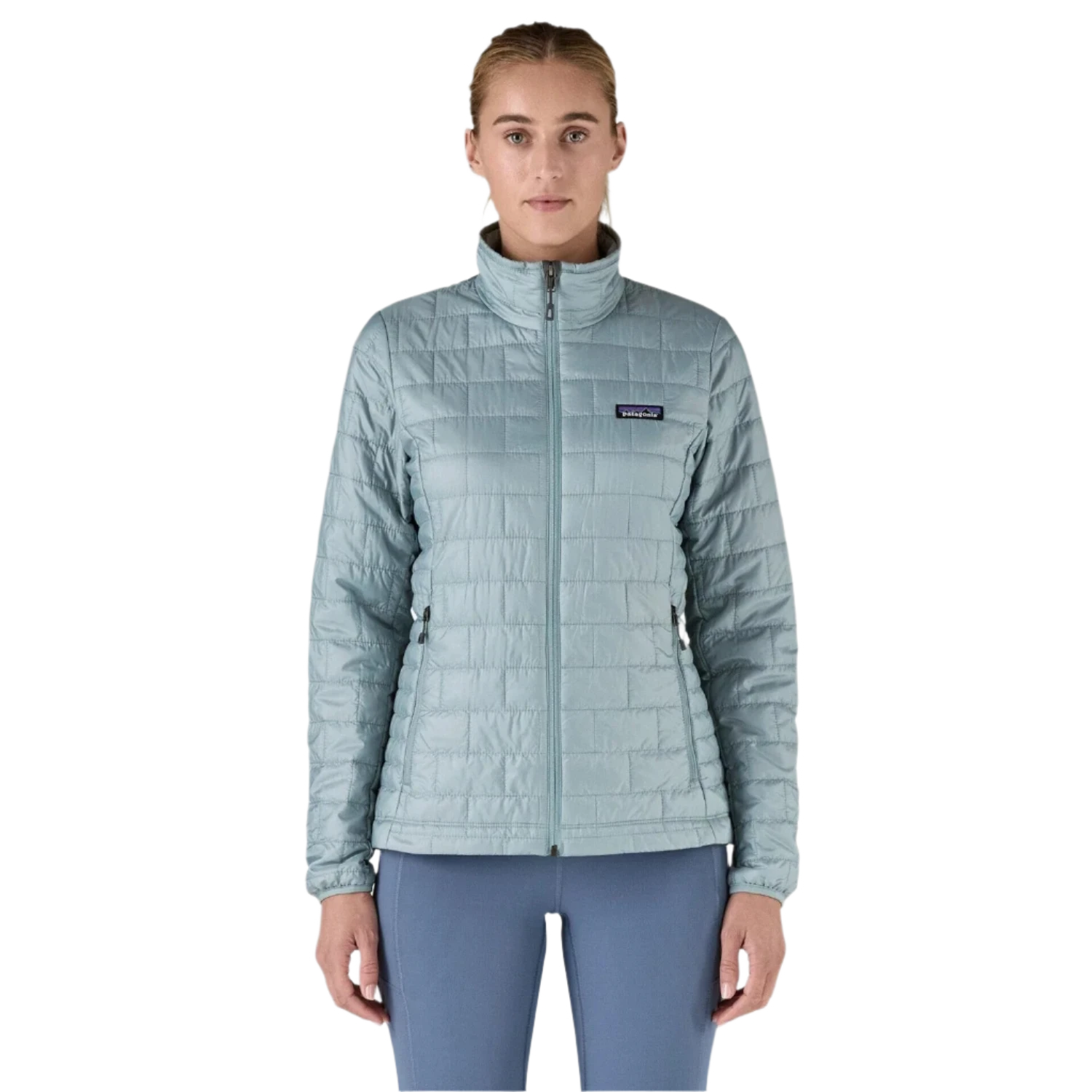 Patagonia 02. WOMENS APPAREL - WOMENS JACKETS - WOMENS JACKETS INSULATED Women's Nano Puff Jacket TMBL THERMAL BLUE