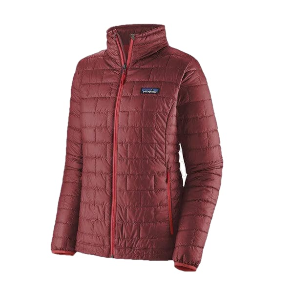 Patagonia 02. WOMENS APPAREL - WOMENS JACKETS - WOMENS JACKETS INSULATED Women's Nano Puff Jacket SEQR SEQUOIA RED