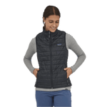 Patagonia 02. WOMENS APPAREL - WOMENS VEST - WOMENS VEST INSULATED Women's Nano Puff® Vest BLK BLACK