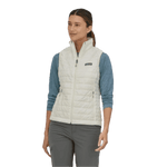 Patagonia 02. WOMENS APPAREL - WOMENS VEST - WOMENS VEST INSULATED Women's Nano Puff® Vest BCW BIRCH WHITE