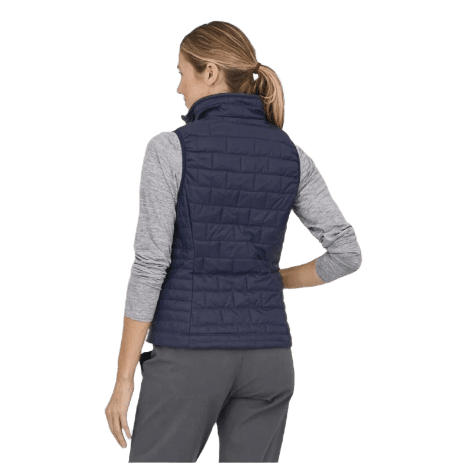 Patagonia 02. WOMENS APPAREL - WOMENS VEST - WOMENS VEST INSULATED Women's Nano Puff® Vest CNY CLASSIC NAVY
