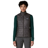 Patagonia 02. WOMENS APPAREL - WOMENS VEST - WOMENS VEST INSULATED Women's Nano Puff® Vest BLK BLACK