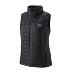 Patagonia 02. WOMENS APPAREL - WOMENS VEST - WOMENS VEST INSULATED Women's Nano Puff® Vest BLK BLACK