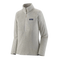 Patagonia 02. WOMENS APPAREL - WOMENS HOODIES|SWEATERS - WOMENS PO Q ZIP Women's R1 Air Zip Neck WLWT WOOL WHITE