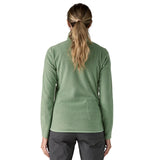 Patagonia 02. WOMENS APPAREL - WOMENS HOODIES|SWEATERS - WOMENS PO Q ZIP Women's R1® Air Fleece Zip-Neck ELGR ELLWOOD GREEN
