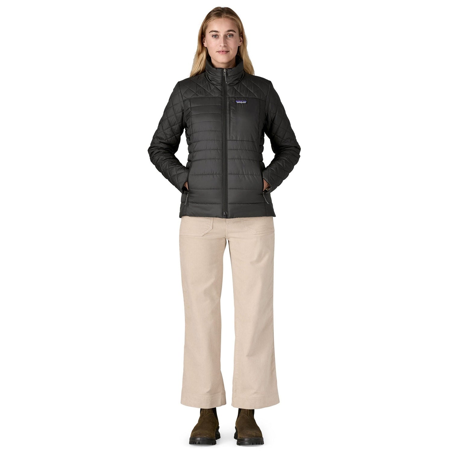 Patagonia 02. WOMENS APPAREL - WOMENS JACKETS - WOMENS JACKETS INSULATED Women's Radalie Insulated Jacket BLK BLACK