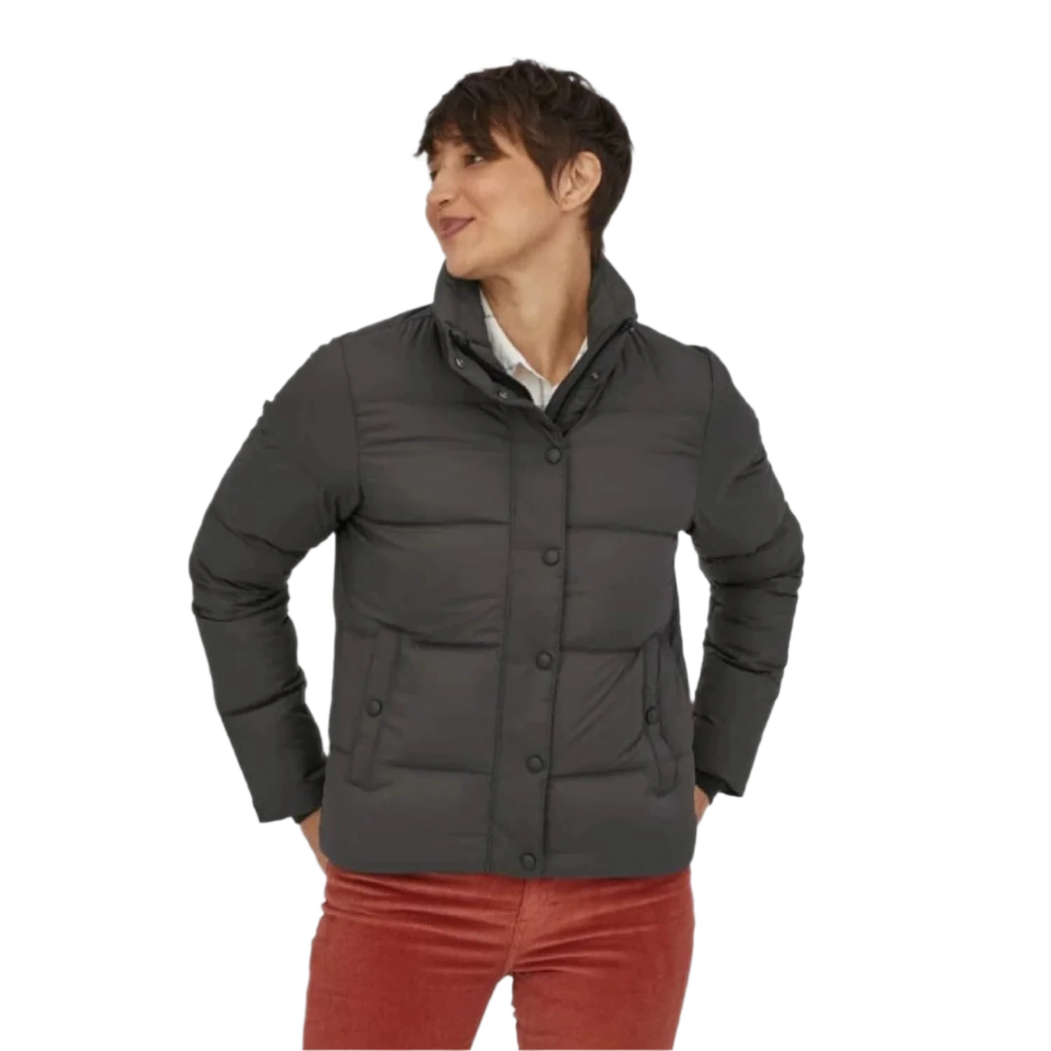 Patagonia 02. WOMENS APPAREL - WOMENS JACKETS - WOMENS JACKETS INSULATED Women's Silent Down Jacket BLK BLACK