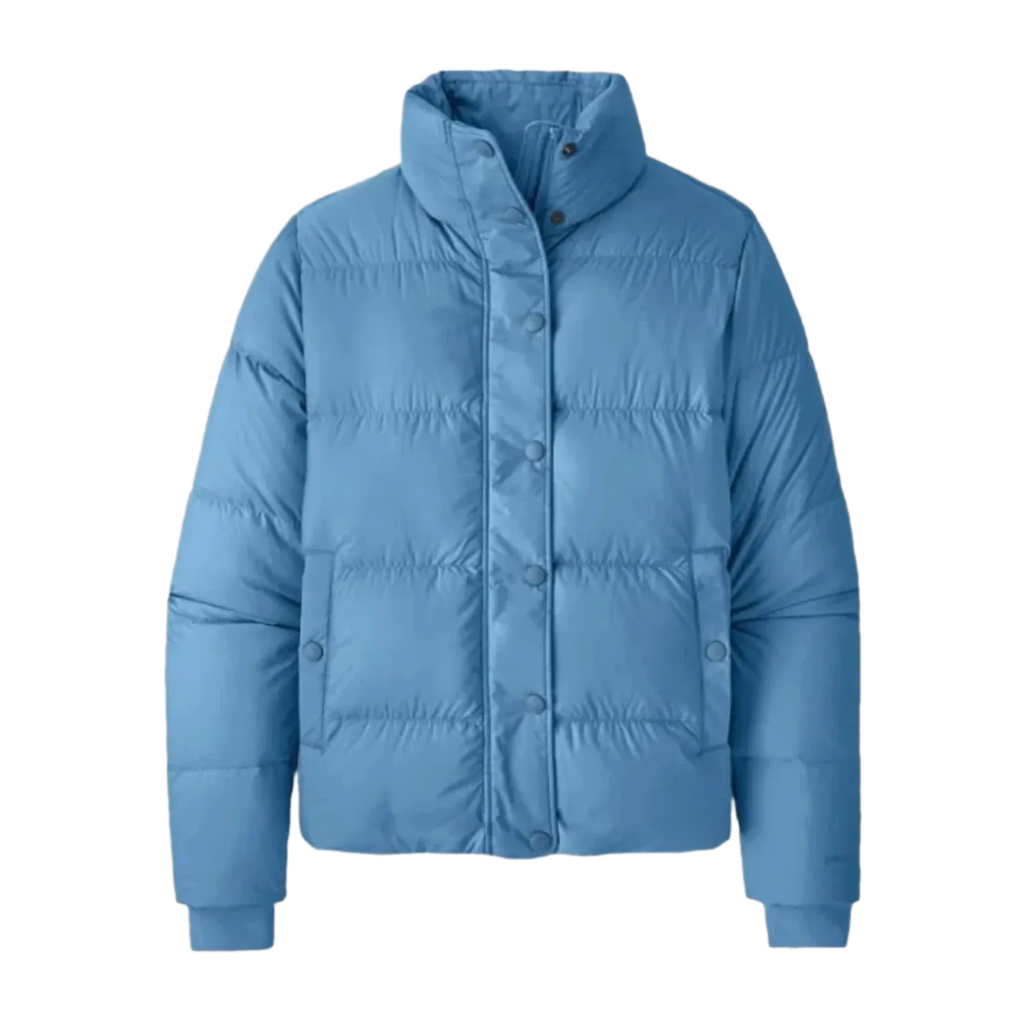 Patagonia 02. WOMENS APPAREL - WOMENS JACKETS - WOMENS JACKETS INSULATED Women's Silent Down Jacket BBRD BLUE BIRD