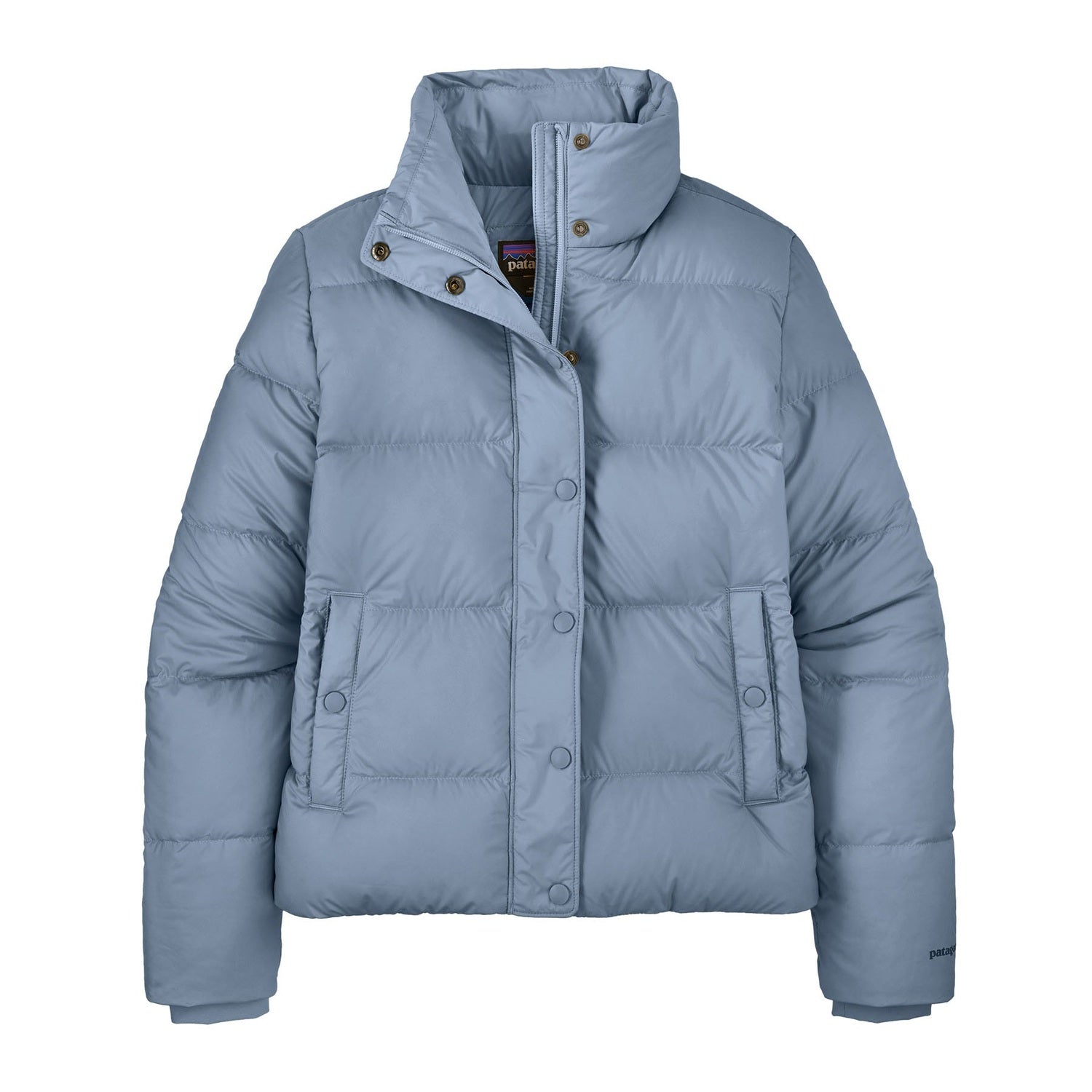 Patagonia 02. WOMENS APPAREL - WOMENS JACKETS - WOMENS JACKETS INSULATED Women's Silent Down Jacket BNLB BARNACLE BLUE