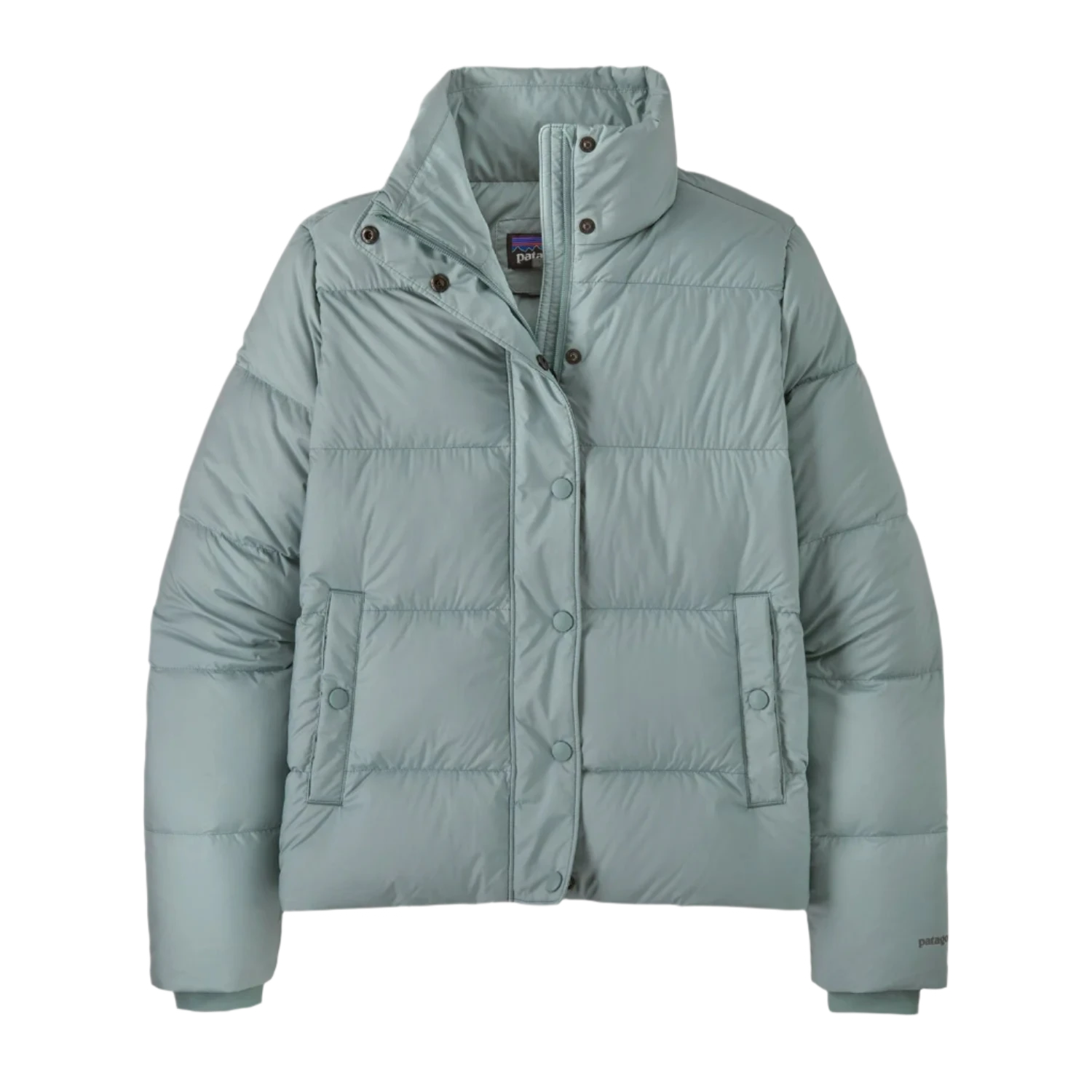 Patagonia 02. WOMENS APPAREL - WOMENS JACKETS - WOMENS JACKETS INSULATED Women's Silent Down Jacket TMBL THERMAL BLUE