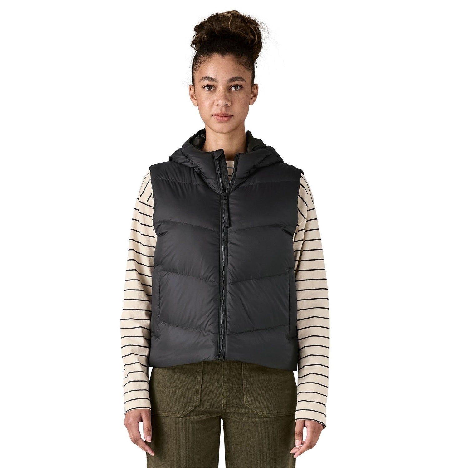 Patagonia 02. WOMENS APPAREL - WOMENS VEST - WOMENS VEST INSULATED Women's Sindit Vest BLK BLACK
