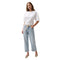 Women’s Kacey Mid Rise Cuffed Boyfriend Pistola Denim