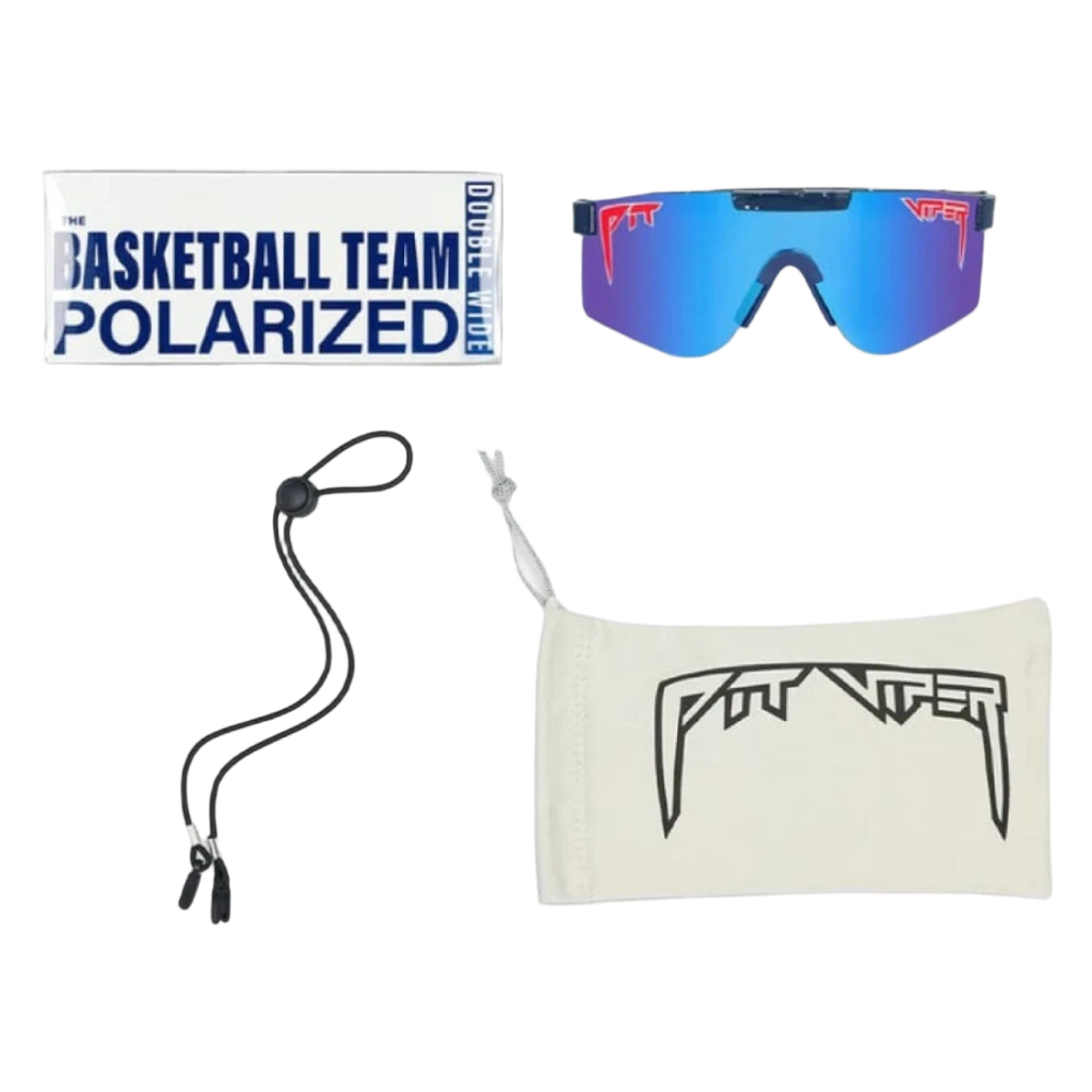 Pit Viper 07. EYEWEAR - SUNGLASSES - SUNGLASSES The Double Wides THE BASKETBALL TEAM POLARIZED