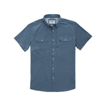 Poncho Outdoors 01. MENS APPAREL - MENS SS SHIRTS - MENS SS BUTTON UP Men's Original Short Sleeve THE AHI | SLATE BLUE REGULAR