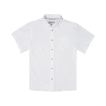 Poncho Outdoors 01. MENS APPAREL - MENS SS SHIRTS - MENS SS BUTTON UP Men's Ultra-Lite Shirt Short Sleeve THE MOUNTAIN GOAT | WHITE SLIM