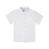 Poncho Outdoors 01. MENS APPAREL - MENS SS SHIRTS - MENS SS BUTTON UP Men's Ultra-Lite Shirt Short Sleeve THE MOUNTAIN GOAT | WHITE SLIM