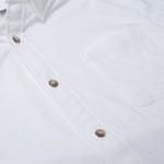 Poncho Outdoors 01. MENS APPAREL - MENS SS SHIRTS - MENS SS BUTTON UP Men's Ultra-Lite Shirt Short Sleeve THE MOUNTAIN GOAT | WHITE SLIM