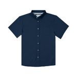 Poncho Outdoors 01. MENS APPAREL - MENS SS SHIRTS - MENS SS BUTTON UP Men's Ultra-Lite Shirt Short Sleeve THE LISTO | NAVY SLIM