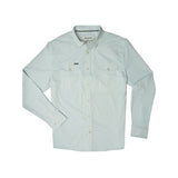 Poncho Outdoors 01. MENS APPAREL - MENS LS SHIRTS - MENS LS BUTTON UP Men's Western Pearl Snap Shirt Long Sleeve THE ALPINE | TURF GREEN MICROCHECK | REGULAR: