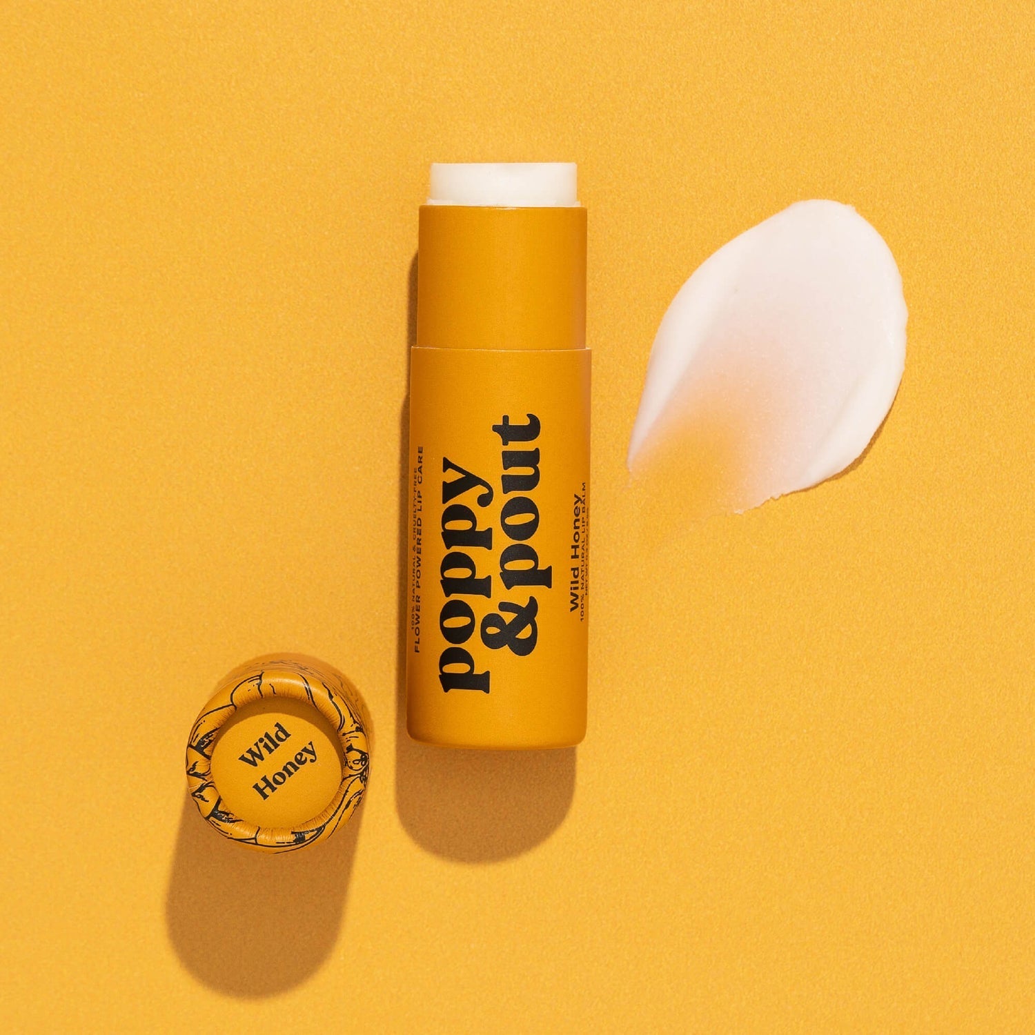 Poppy & Pout 12. HARDGOODS - CAMP|HIKE|TRAVEL - SKIN CARE Hydrating Lip Balm WILD HONEY