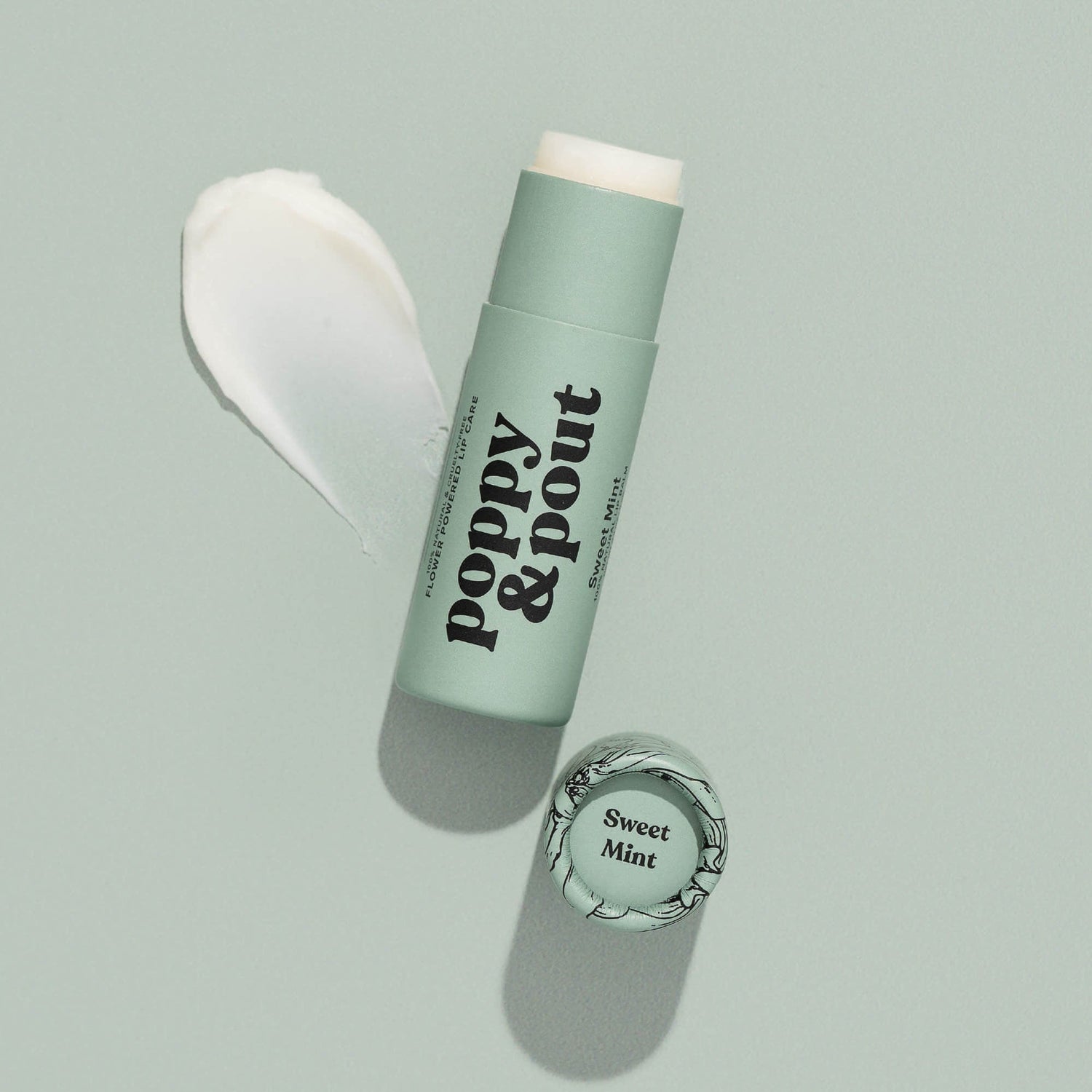 Poppy & Pout 12. HARDGOODS - CAMP|HIKE|TRAVEL - SKIN CARE Hydrating Lip Balm SWEET MINT