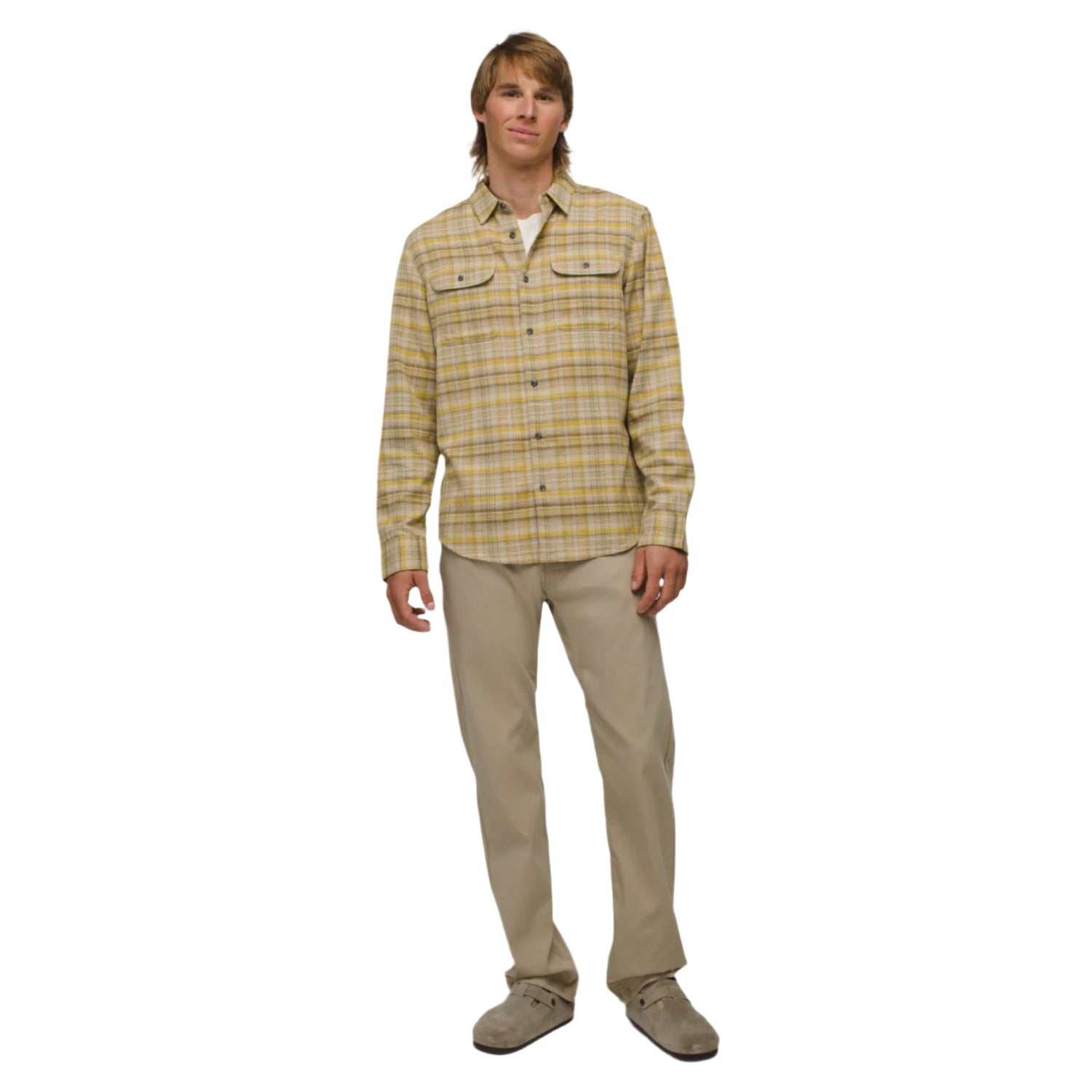 Prana 01. MENS APPAREL - MENS PANTS - MENS PANTS ACTIVE Men's Brion Pant 250 SANDBAR